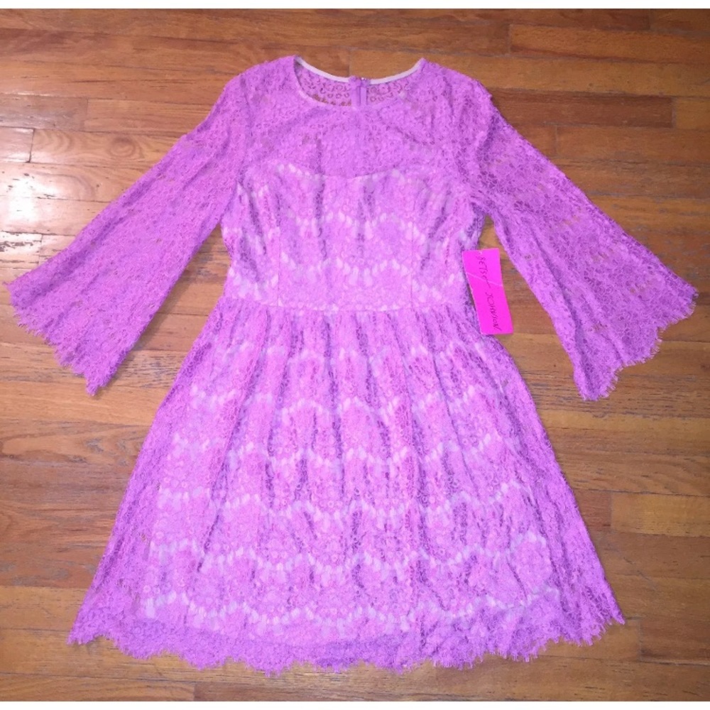 Betsey Johnson 💋🌈💕 baby doll lace dress! New